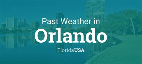 orlando past weather